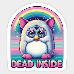 Dead Inside Furby Sticker